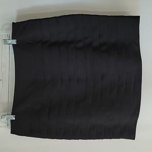 Merona Black Pleated Skirt